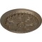 Ekena Millwork Washington Ceiling Medallion (Fits Canopies up to 2 7/8"), 17 1/8"OD x 1 1/2"P, Warm Silver CM17WAWSS - alternate 4